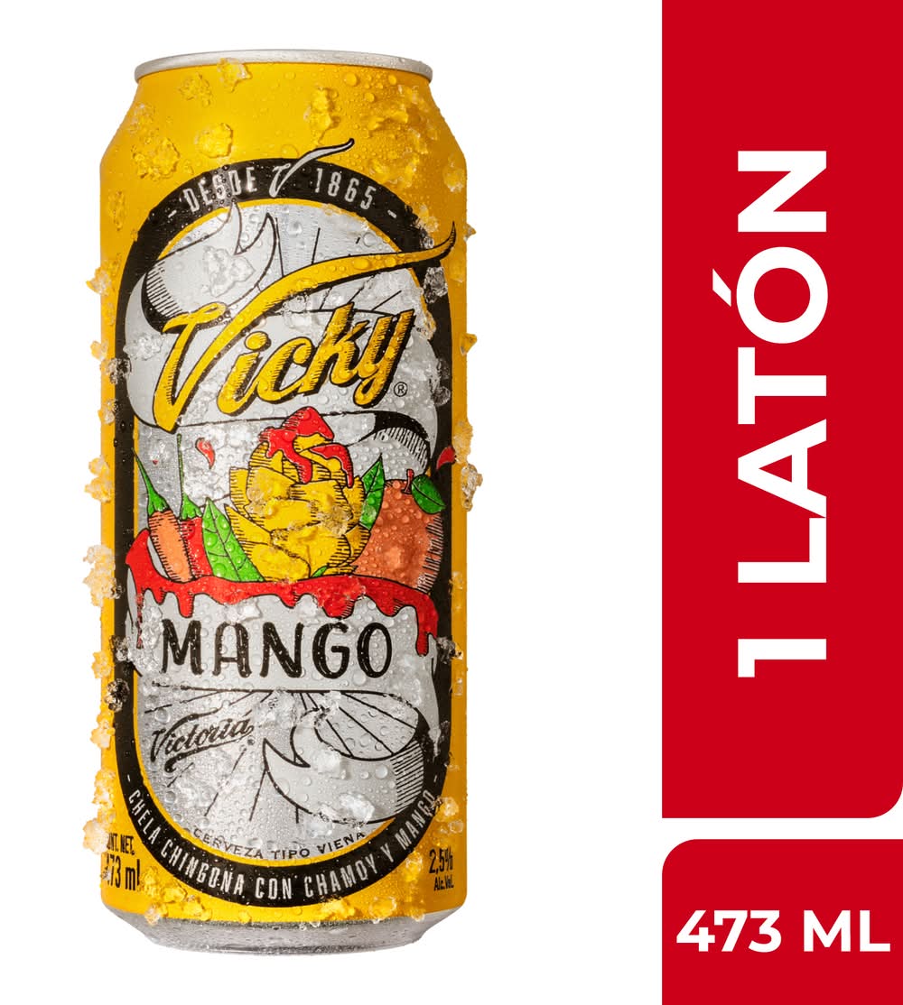 Victoria · Cerveza tipo viena con chamoy y mango (473 ml)