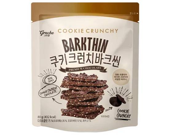 韓國三光-薄脆巧克力片 80G(乾貨)^301518024
