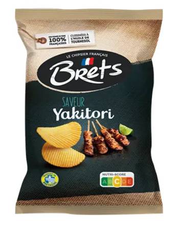 Bret's - Chips de pommes de terre, yakitori (125g)
