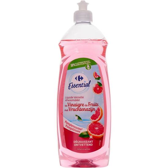 Carrefour Essential - Liquide vaisselle dégraissant au pamplemousse (750 ml)