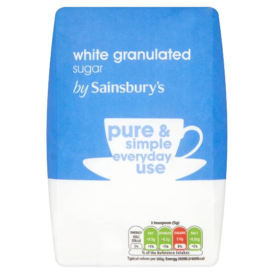 Sainsbury's White Granulated Sugar (1kg)