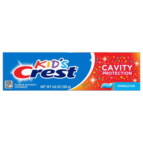 Crest Cavity Protection Sparkle Fun Fluoride Anticavity Toothpaste