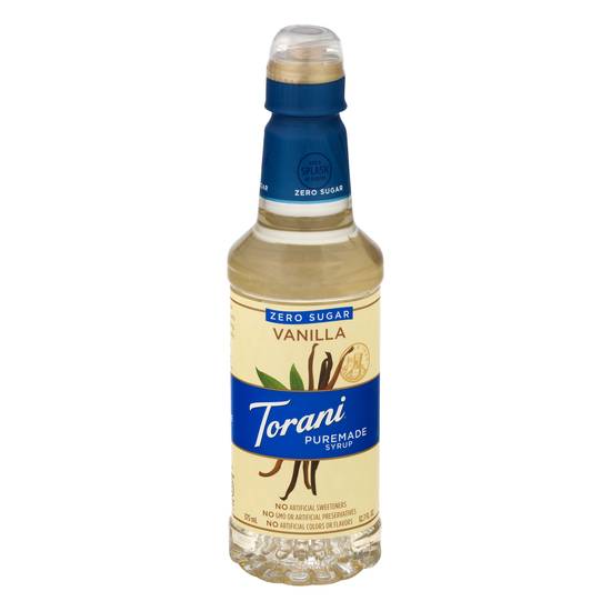 Torani Puremade Zero Sugar Syrup (vanilla)