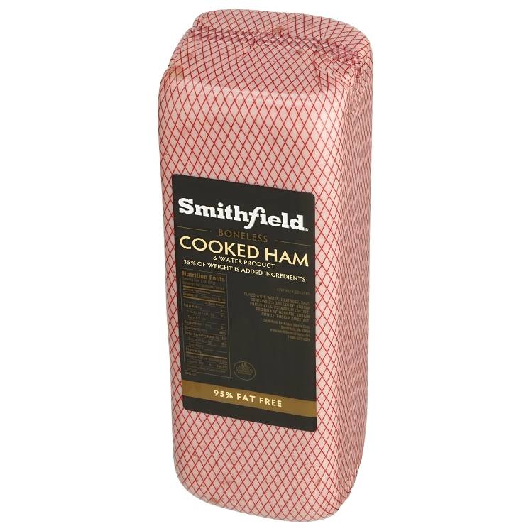 Smithfield Farmland Cooked Ham, 4 X 4" (10 lbs)