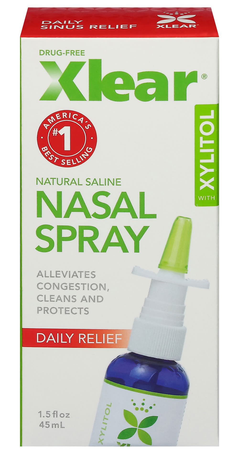 Xlear Xylitol Daily Relief Nasal Spray (1.5 fl oz)