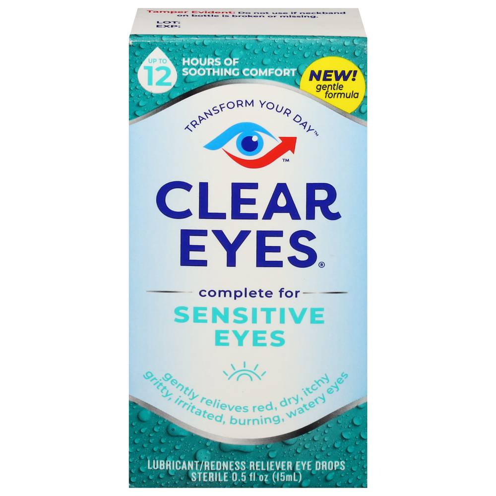 Clear Eyes Sensitive Eye Drops