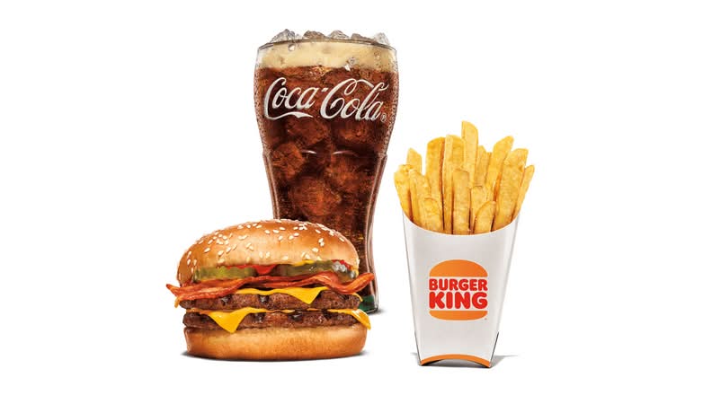 Bacon Double Cheeseburger Meal