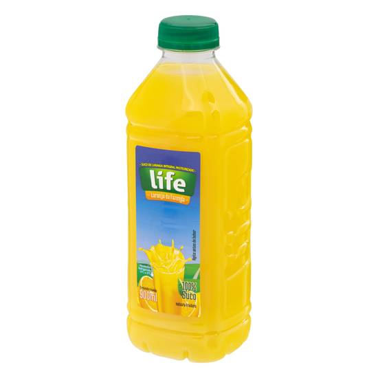Life suco integral laranja (900ml)