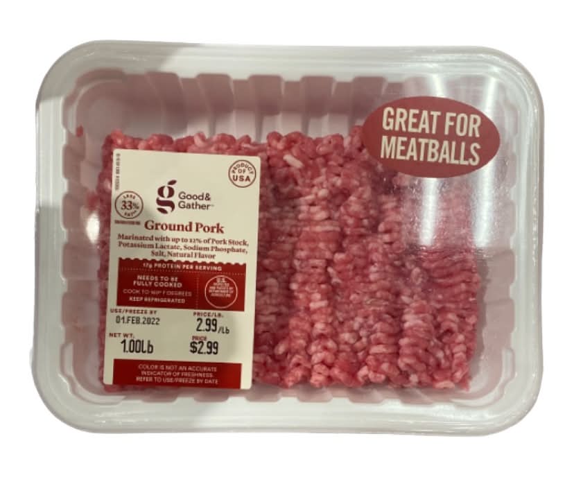 Market Pantry Ground Pork (1 lbs)