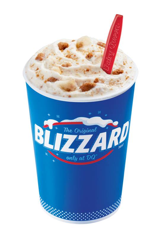 Blizzard® hecho con plátano y galleta Lotus Biscoff