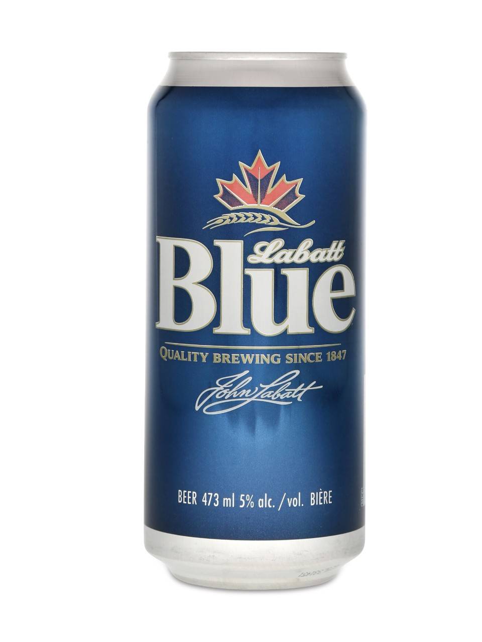 Labatt Blue Pilsner-Style Lager Beer (473 ml)