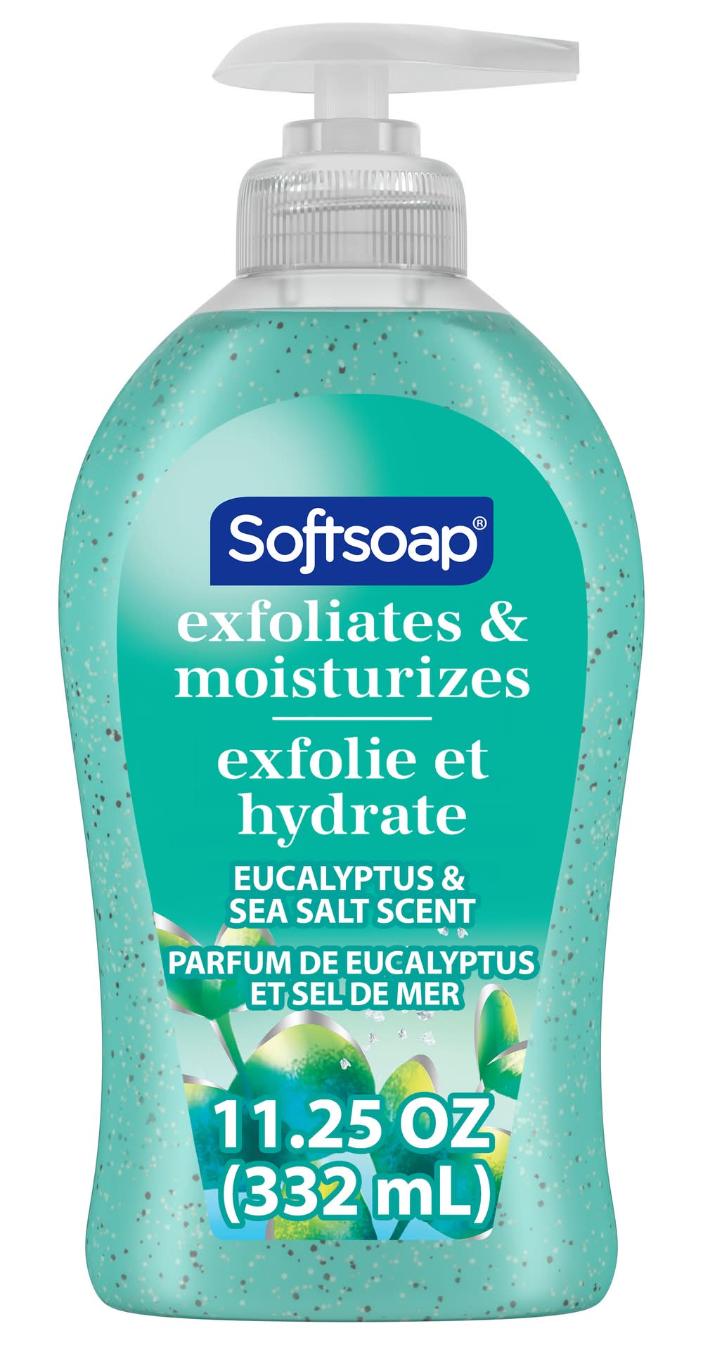 Softsoap Exfoliating Cooling Eucalyptus & Sea Salt Hand Soap (11.25 fl oz)