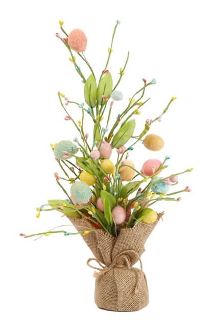 Pascua Arbol Cascarones 45cm 1 Pz