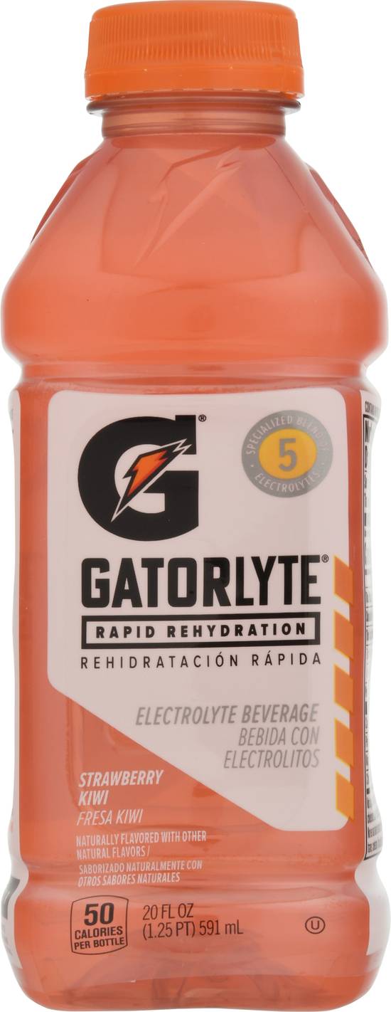 Gatorlyte Strawberry Kiwi Electrolyte Beverage (20 fl oz)