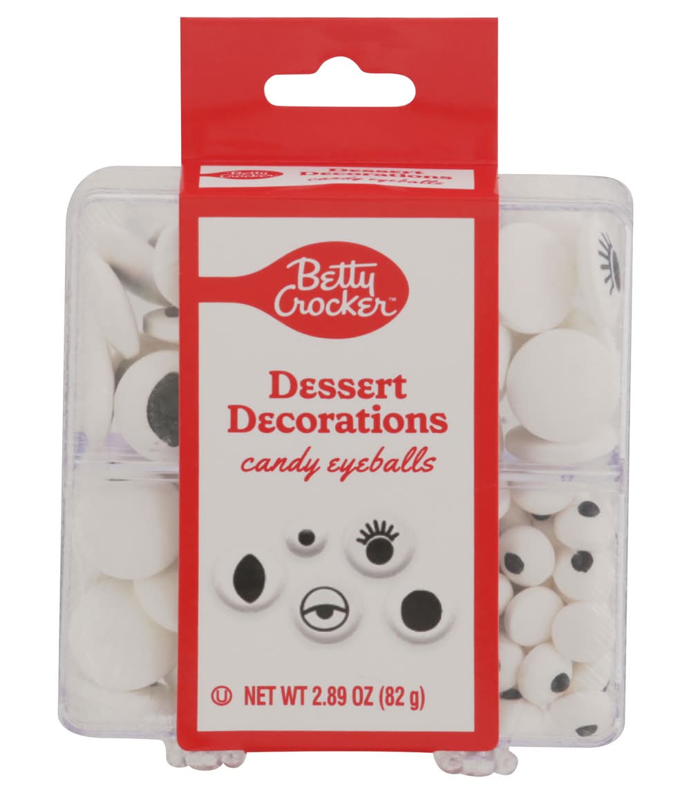 Betty Crocker Candy Eyeballs Dessert Decorations (2.89 oz)