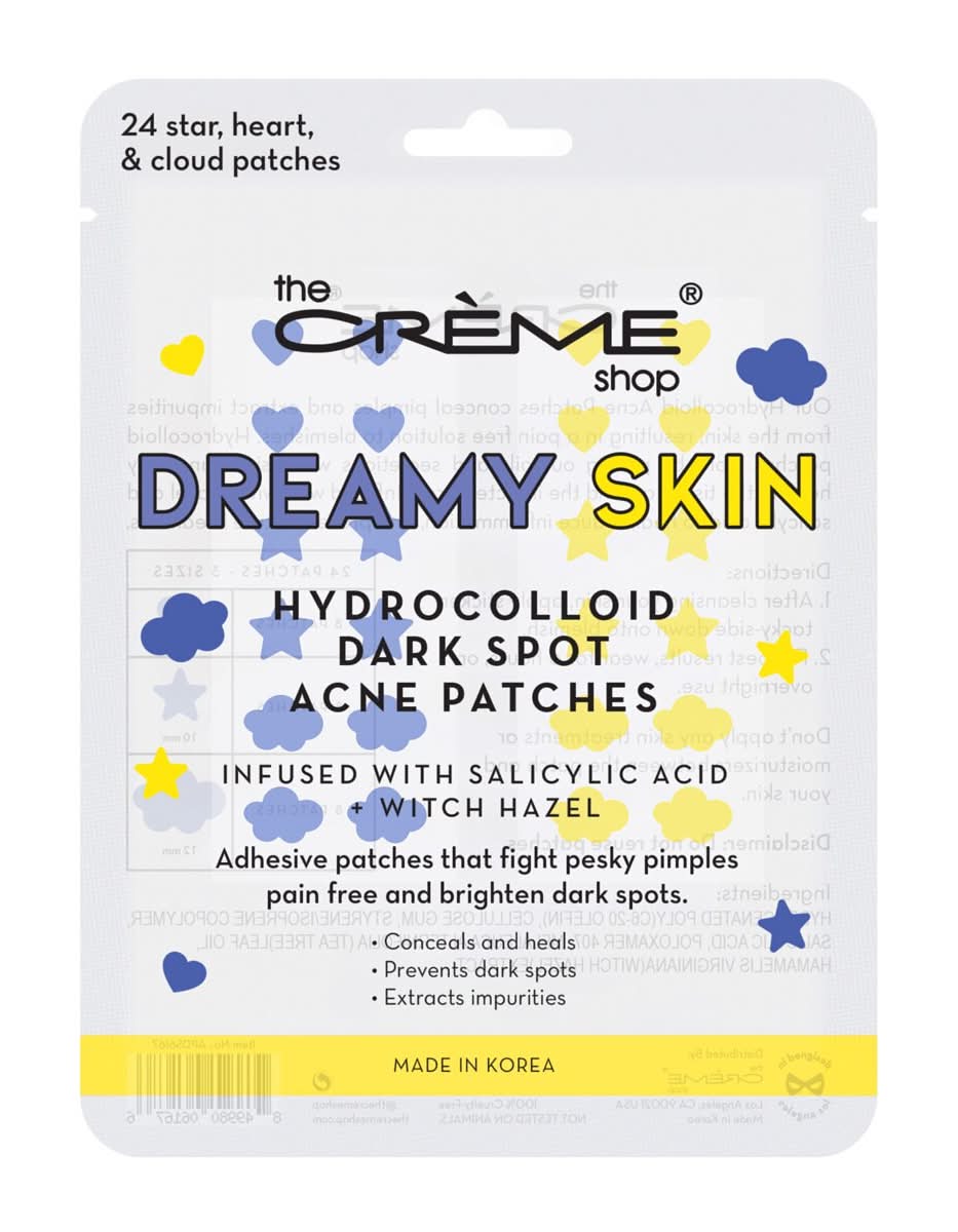 The Crème Shop Dreamy Skin Dark Spot Acne Patches (24 ct)