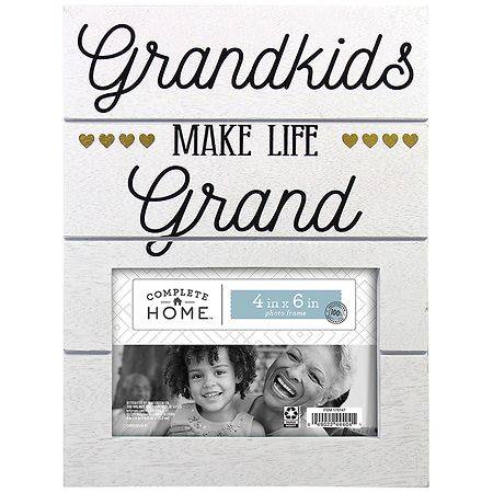 Complete Home Sentiment 4x6 Inch Photo Frame