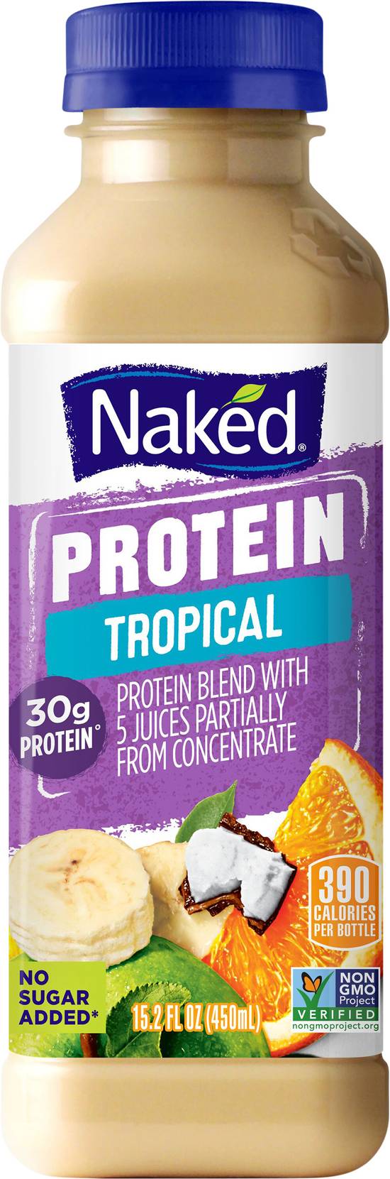 Naked Protein Juice (15.2 fl oz) (tropical)