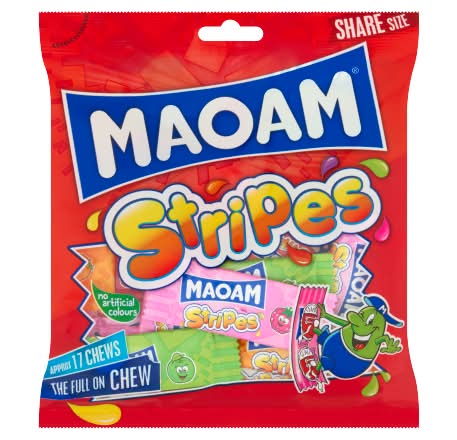 MAOAM Stripes Chewy Sweets Share Size (14 pack)