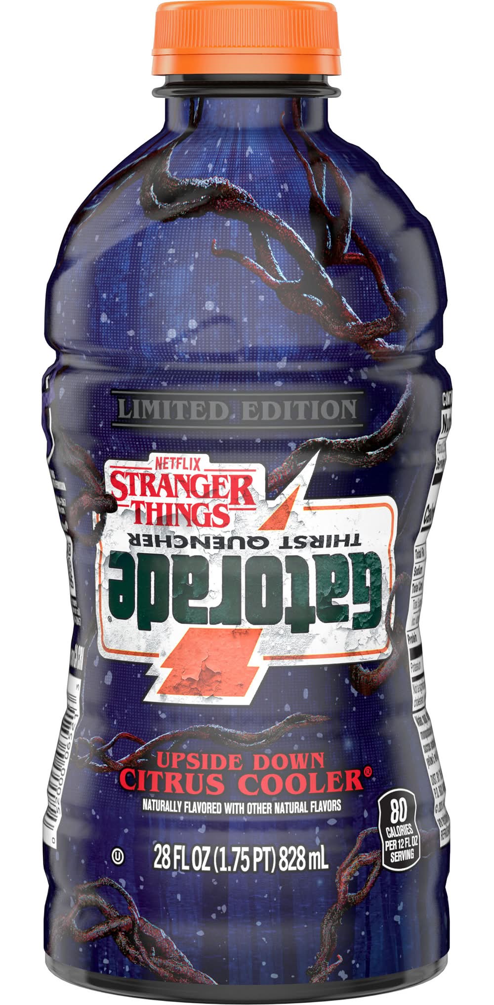 Gatorade Limited Edition Stranger Things Thirst Quencher Sport Drink, Upside Down Citrus Cooler (28 fl oz)