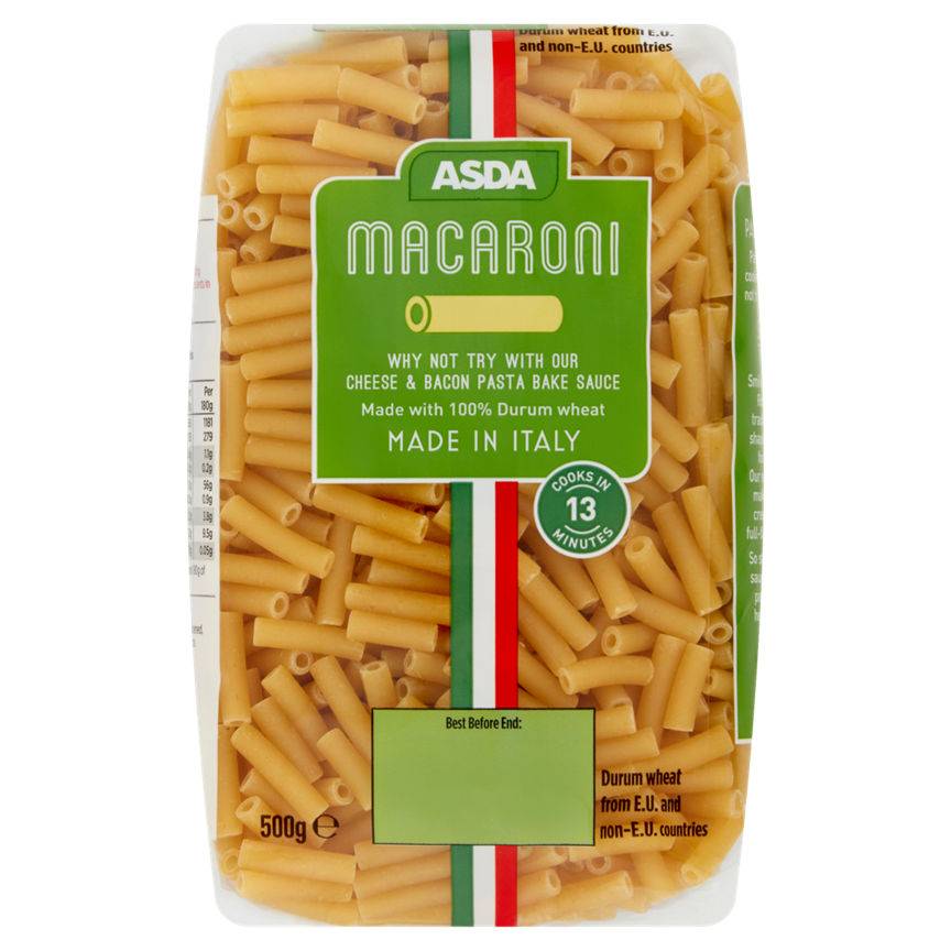 Asda Macaroni 500g