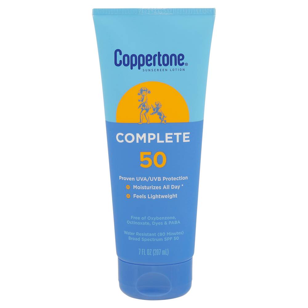 Coppertone Complete Sunscreen Spf 50 Lotion (7 fl oz)