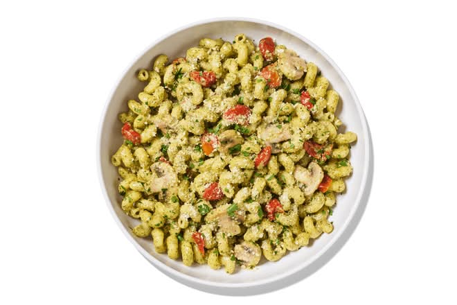 Basil Pesto Cavatappi