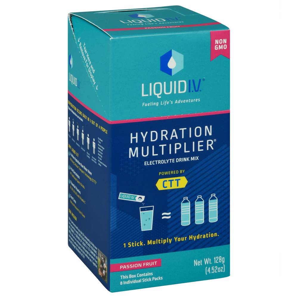 Liquid I.v. Hydration Multiplier Electrolyte Drink Mix (4.51 oz) (passion fruit)