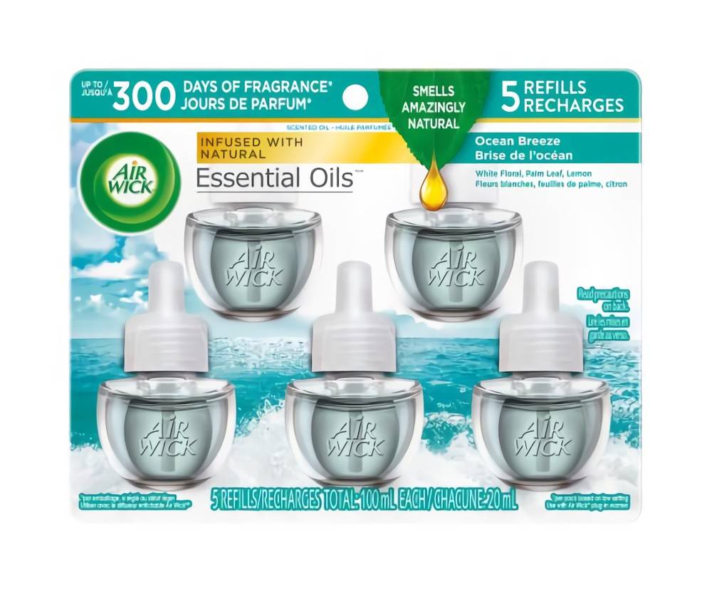 Air Wick Essential Oils Refills Ocean Breeze Delivery Near Me