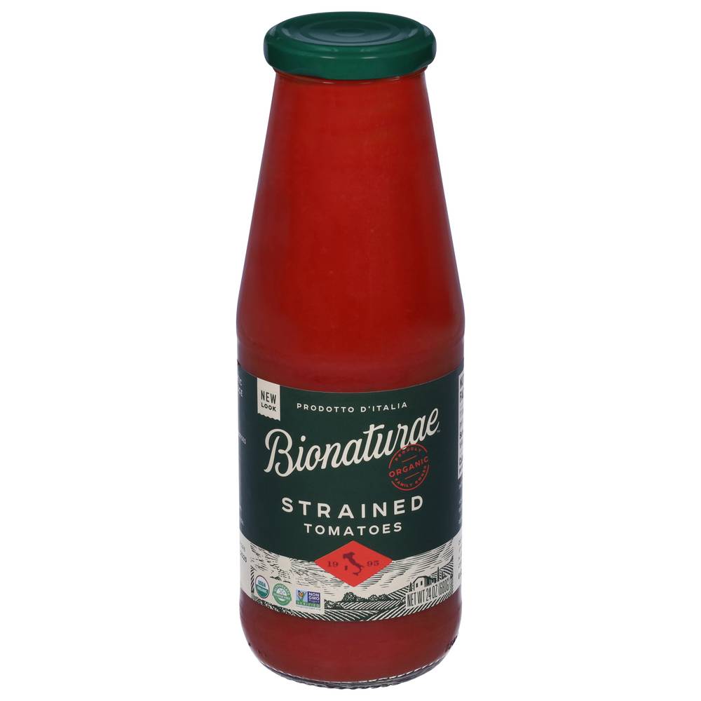 Bionaturae No Salt Added 100%organic Strained Tomatoes