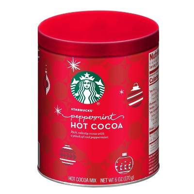 Starbucks Hot Cocoa Mix, Peppermint (6 oz)