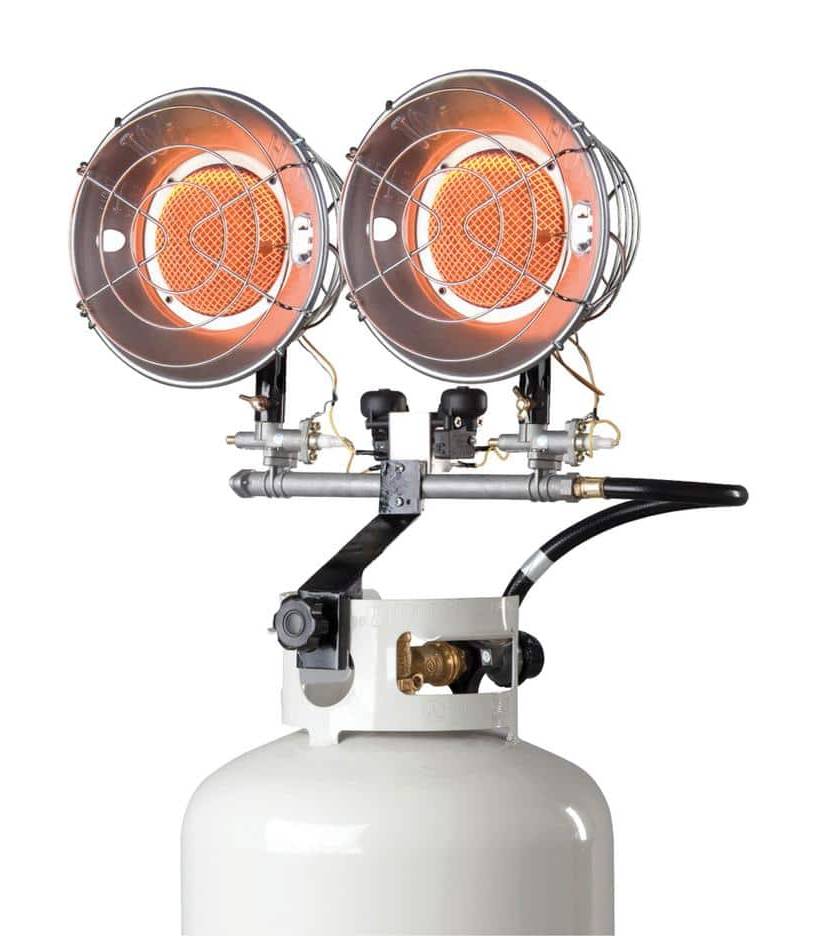 Mr. Heater Double Tank Top 30,000 Btu Radiant Propane Outdoor Space Heater