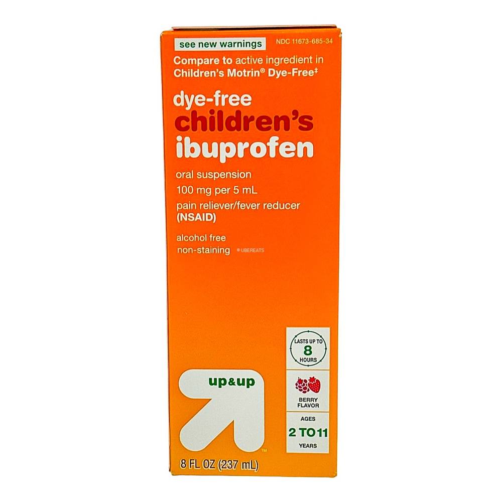 Up & Up Dye Free Children's Ibuprofen (berry)