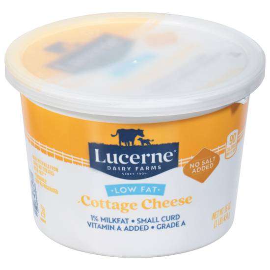 Lucerne Lowfat 1 No Sodium Cottage Cheese Delivery Near You Postmates