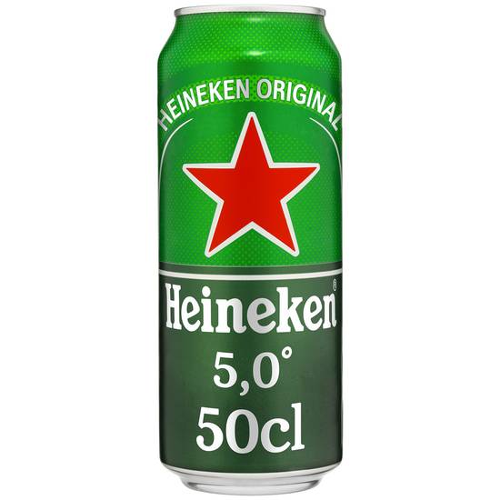 Heineken - Bière blonde original (500 ml)