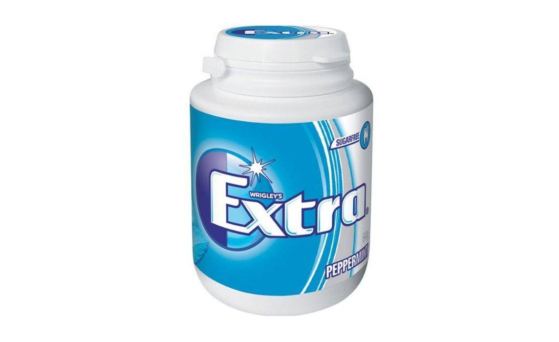 Extra Peppermint Gum Bottle 64g