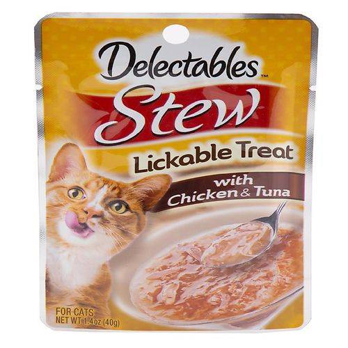 Hartz Delectables Stew Cat Treats Chicken And Tuna - 1.4 oz