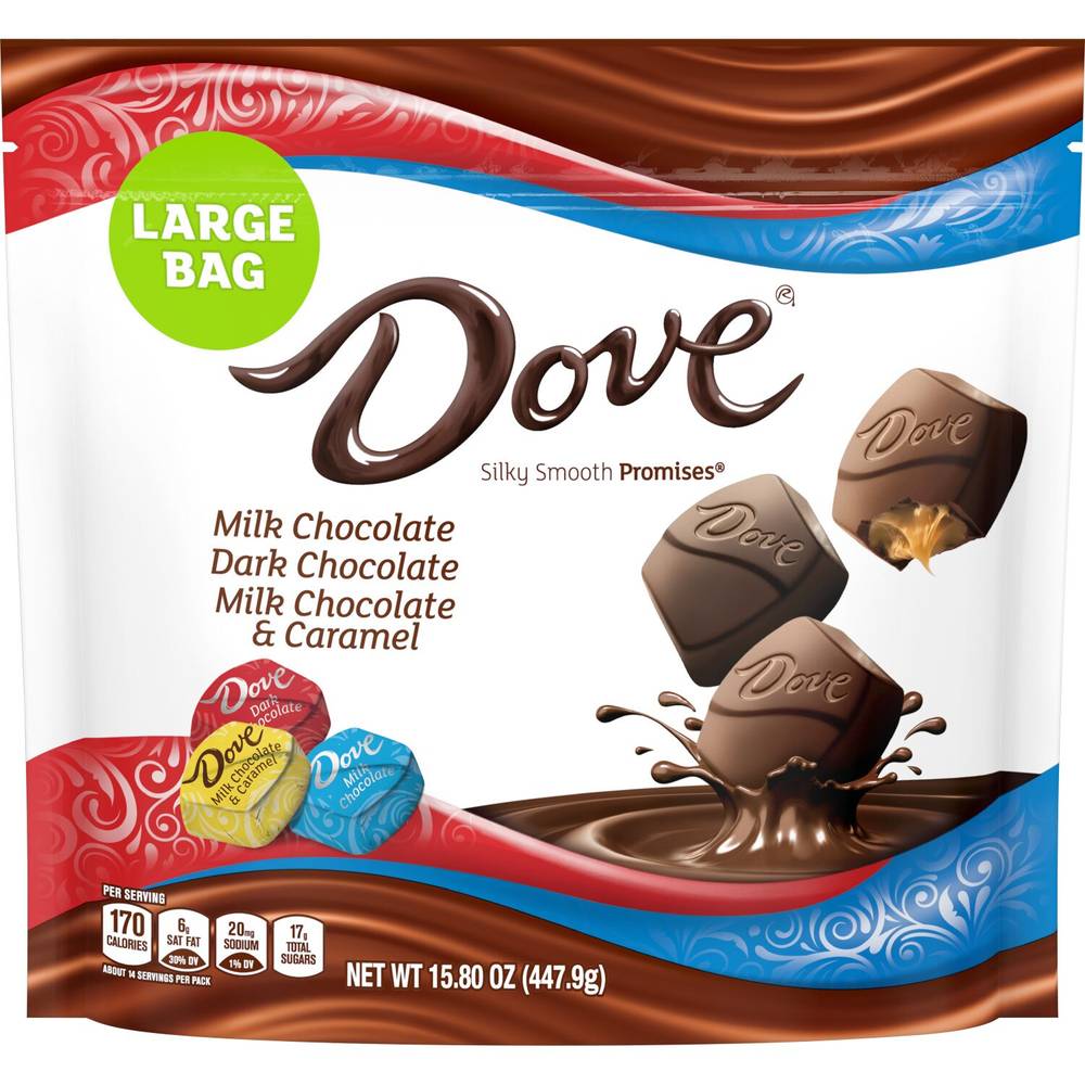 Dove Promises, Chocolate Candy Variety Assortment, 14.08 Oz Large Bag