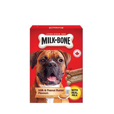 Milk-Bone Milk & Peanut Butter Flavour Dog Snacks (800 g)