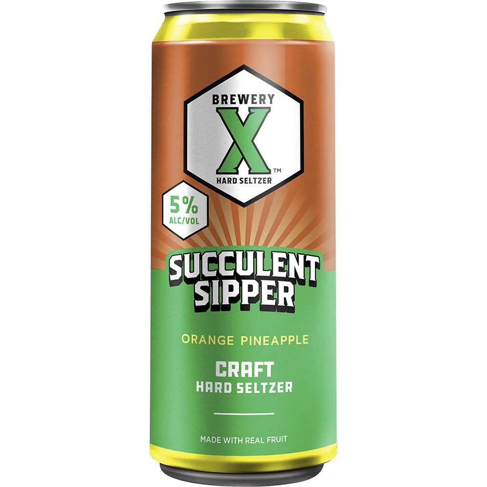 Brewery X Succulent Sipper Hard Seltzer (19.2 oz)