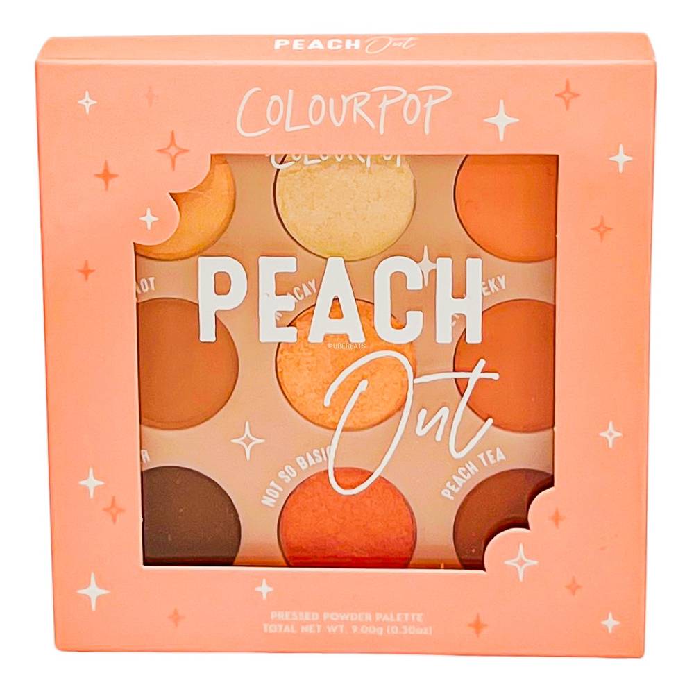 Colourpop Pressed Powder Eyeshadow Makeup Palette (peach)