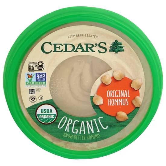 Cedar's Foods Organic Original Hommus
