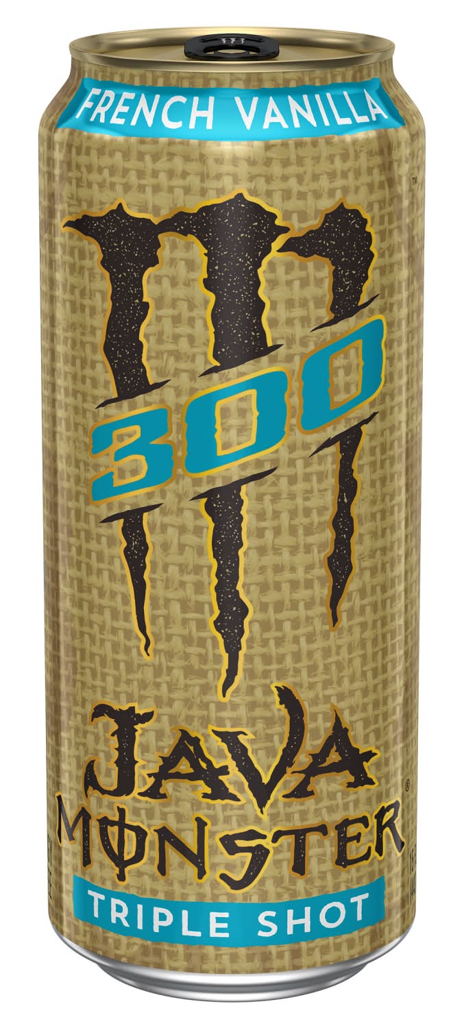 Monster Java Triple Shot Energy Drink, French Vanilla (15 fl oz)