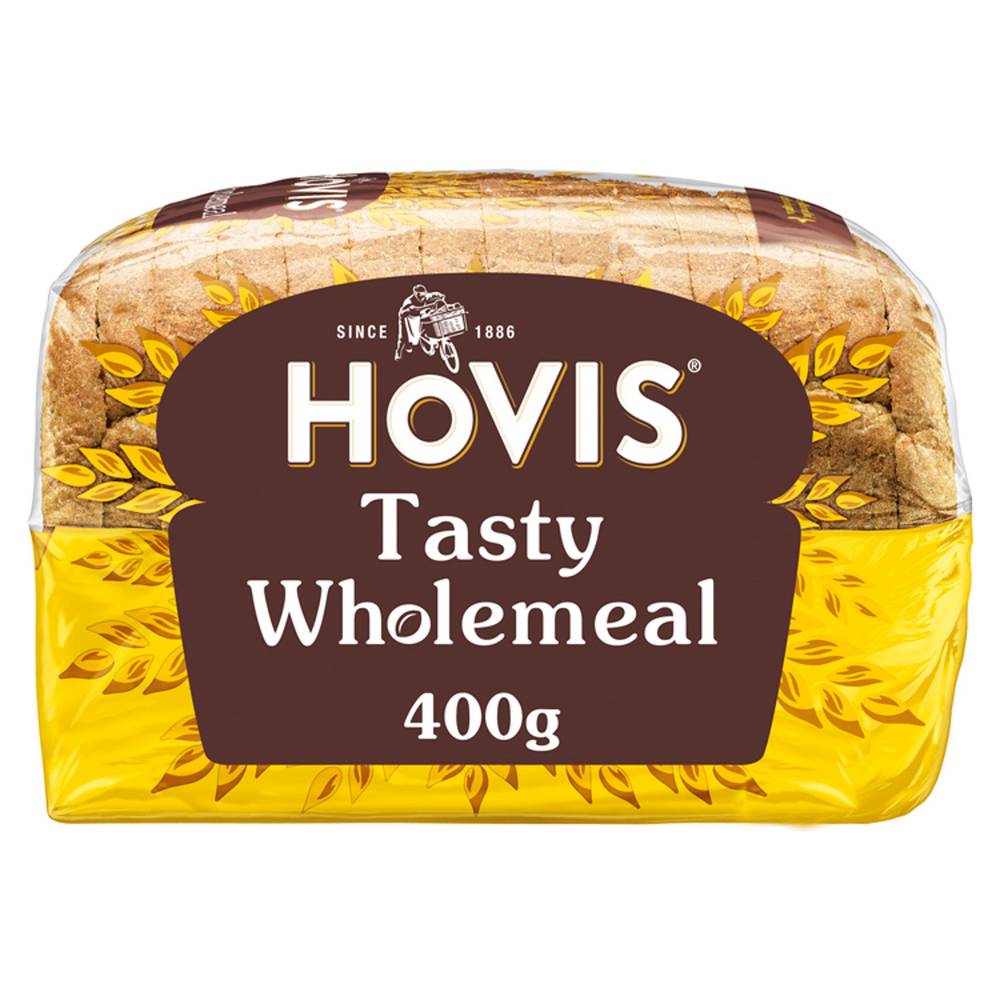 Hovis Tasty Medium Sliced Wholemeal Bread 400g