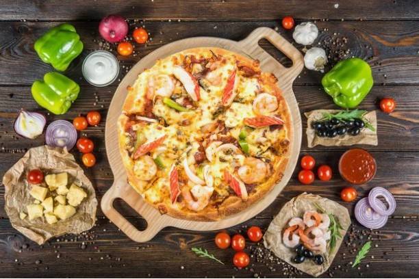 Pizza fruits de mer🍕