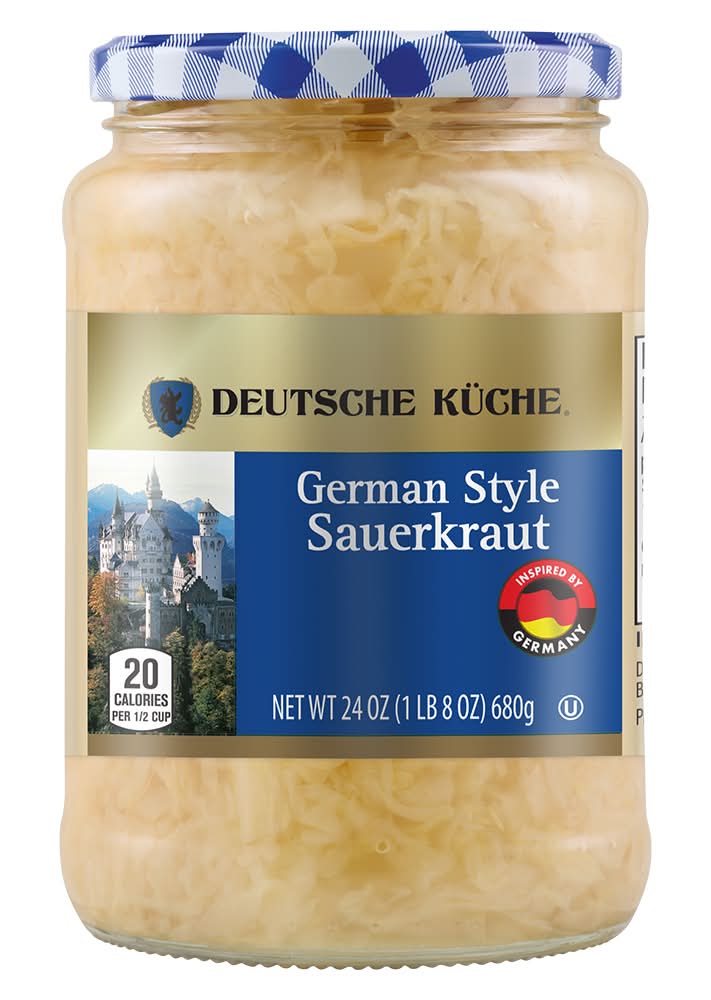 Deutsche Küche German Style Sauerkraut (24 oz)