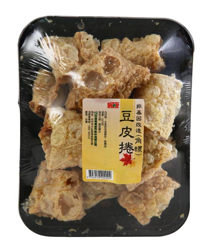 楓康非基改豆皮捲(角螺)-常溫 | 80 g #07030194