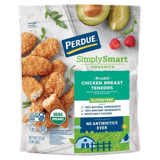 Perdue Simplysmart Organics Breaded Chicken Breast Tenders