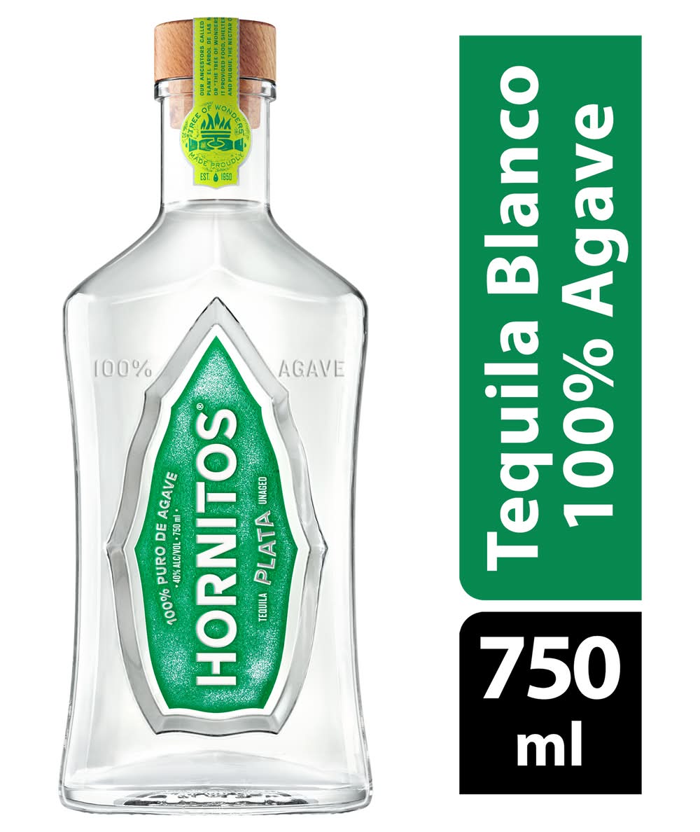 Hornitos Plata Tequila (750 ml)