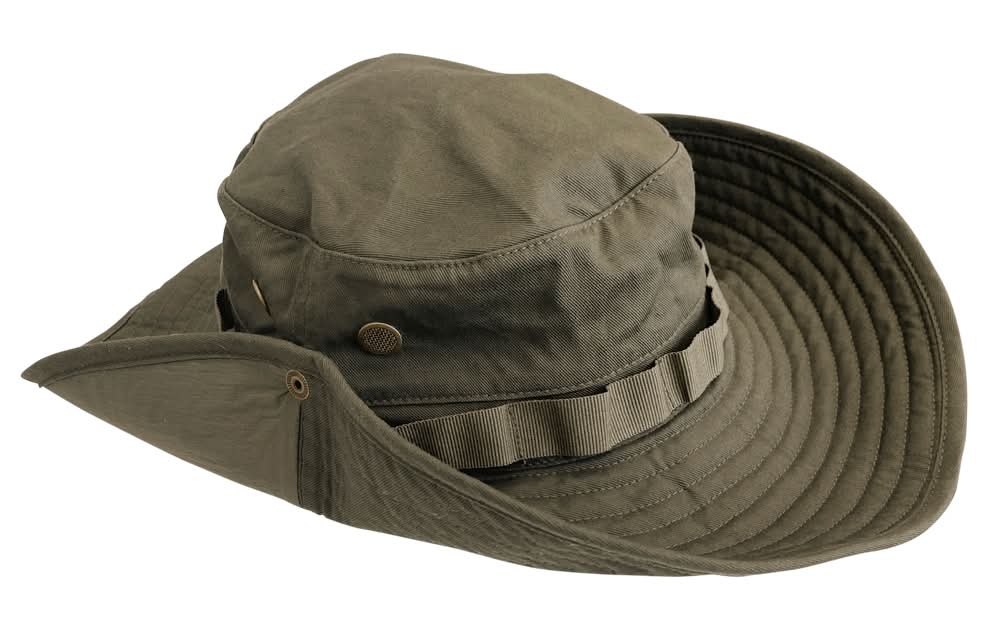 Infinity Brands Men's Olive Cotton/Polyester Wide-brim hat M/L